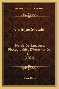 Critique Sociale