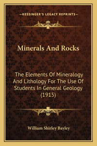 Minerals and Rocks