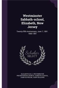 Westminster Sabbath-school, Elizabeth, New Jersey