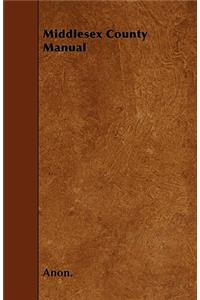 Middlesex County Manual