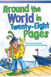 Around the World in Twenty-Eight Pages (Library Bound) (Fluent)