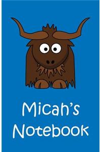 Micah's Notebook