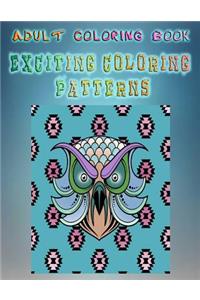 Adult Coloring Book Exciting Coloring Patterns