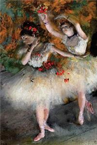 ''Two Dancers Entering the Stage'' by Edgar Degas