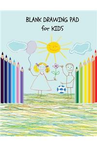 Blank Drawing Pad for kids
