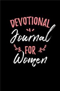 Devotional Journal For Women
