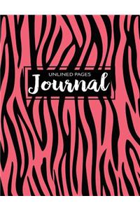 Unlined Pages Journal