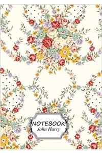 Flower Wallpaper: Pocket Notebook Journal Diary (Notebook Lined,blank No Lined)