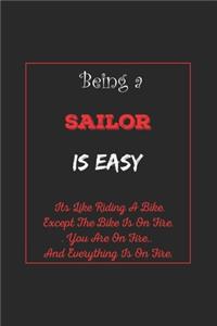 Being A Sailor Is Easy