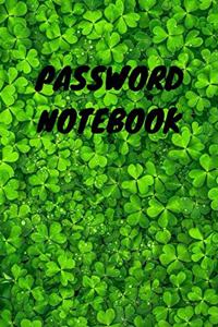 Password Book Notebook