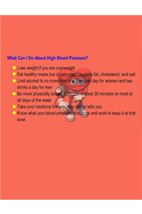 What Can I Do About High Blood Pressure