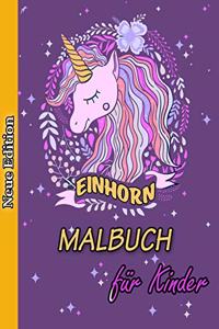 Einhorn Malbuch für Kinder