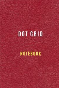 Dot Grid Notebook, Dot Grid Book journal - 6 X 9, 105 pages,
