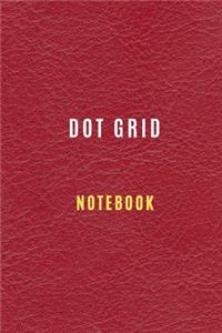 Dot Grid Notebook, Dot Grid Book journal - 6 X 9, 105 pages,