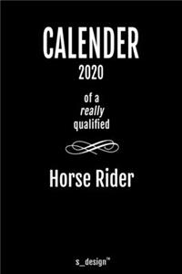 Calendar 2020 for Horse Riders / Horse Rider