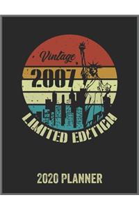 Vintage 2007 Limited Edition 2020 Planner