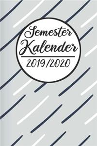 Semester Kalender 2019 / 2020