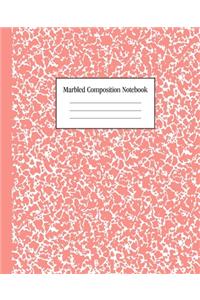 Marbled Composition Notebook