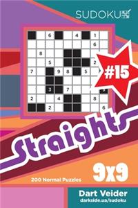 Sudoku Straights - 200 Normal Puzzles 9x9 (Volume 15)