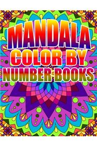 Mandala Color by Number Books