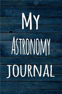 My Astronomy Journal