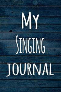 My Singing Journal