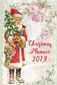 Ultimate Christmas Planner - Santa Organiser Christmas Shopping Tracker & Countdown Journal: Organiser Budgets Shopping Lists, Christmas Wish List Gift Card Address Book And Tracker, Flower Theme