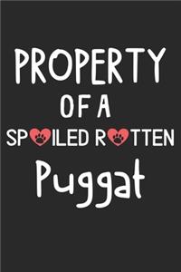 Property Of A Spoiled Rotten Puggat