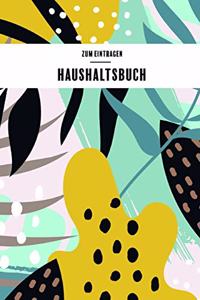 Haushaltsbuch zum eintragen