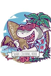 Shark Coloring Book