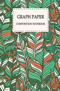 Graph Paper Composition Notebook .