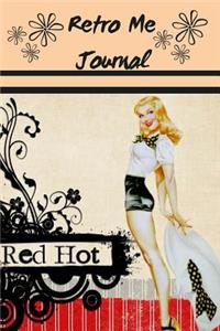 Retro Me Red Hot Journal