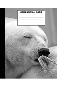 Polar Bear Composition Book
