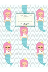 Blank Composition Notebook Unruled