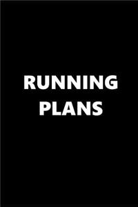 2019 Weekly Planner Sports Theme Running Plans Black White 134 Pages