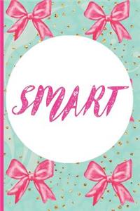 Smart: Blank Lined Notebook Journal Diary Composition Notepad 120 Pages 6x9