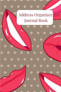 Address Organizer Journal Book