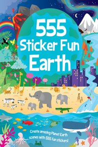 555 Sticker Fun - Earth