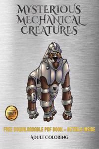 Adult Coloring (Mysterious Mechanical Creatures): Advanced coloring (colouring) books with 40 coloring pages: Mysterious Mechanical Creatures (Colouring (coloring) books)