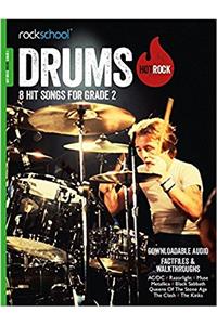 ROCKSCHOOL HOT ROCK DRUMS GR2 BK AUDIO