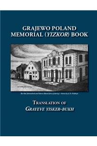 Grajewo Poland Memorial (Yizkor) Book