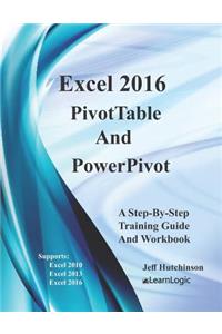 Excel 2016 PivotTables And PowerPivot