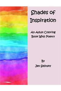 Shades of Inspiration an Adult Coloring Book with Poetry