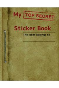 My Top Secret Sticker Book