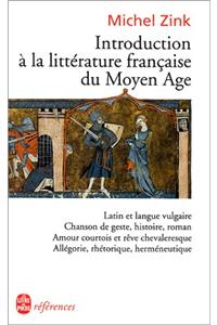 Introduction Litt. Franc. Du Moyen-Age