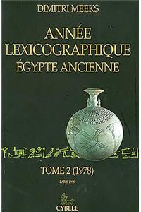 Année Lexicographique. Égypte Ancienne