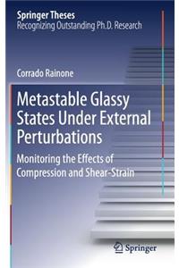 Metastable Glassy States Under External Perturbations
