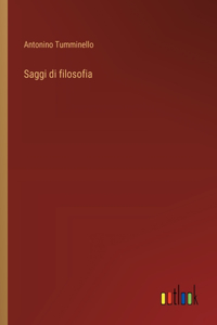 Saggi di filosofia