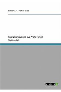 Energieerzeugung aus Photovoltaik