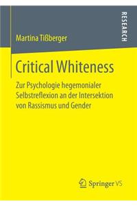 Critical Whiteness